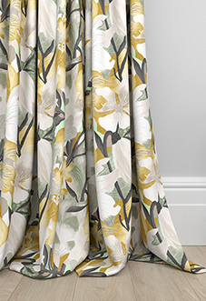 Lucy, Gold - Made to Measure Curtains